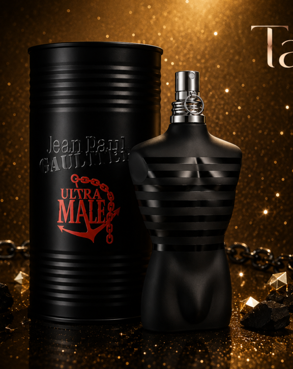Ultra Male Eau de Toilette Intense Jean Paul Gaultier perfume bottle for men